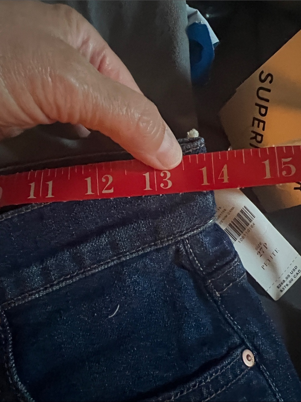 NWT Mother Lil’ Mother The Lil’ Kick it Superior Jeans size 27” High-rise crop - Picture 6 of 8